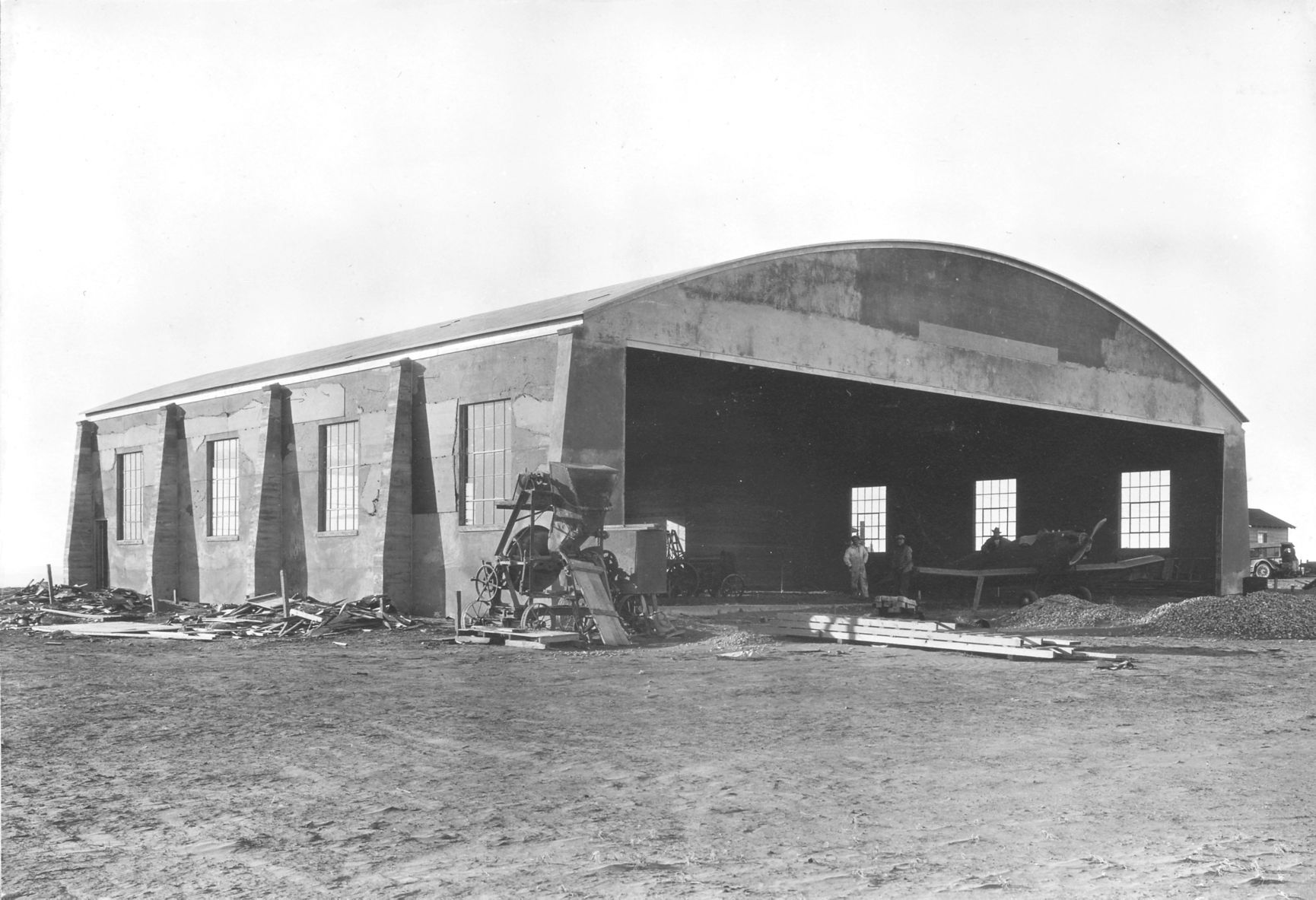 Old Hangar No. 1, date unknown